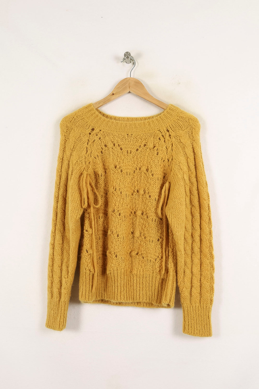 Pull Jaune - Taille S/36 de la marque Bérénice | PARAD72699 - Vendu par Paradigme - Image 2