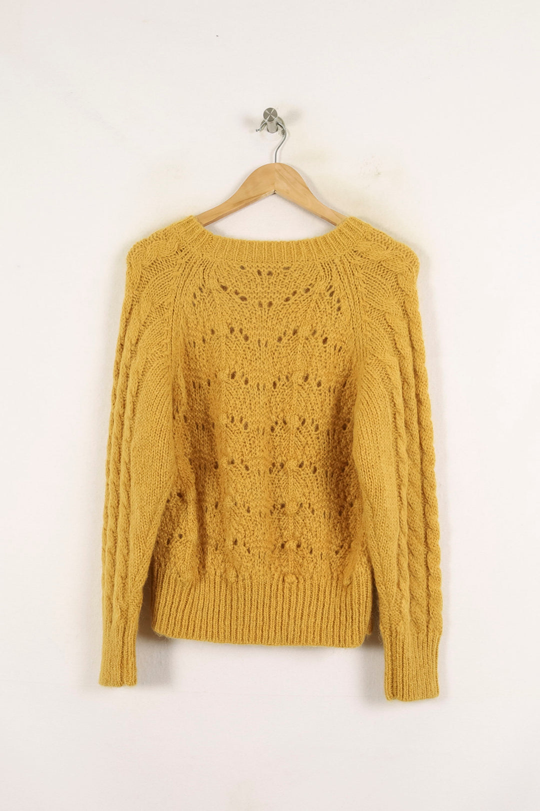 Pull Jaune - Taille S/36 de la marque Bérénice | PARAD72699 - Vendu par Paradigme - Image 4