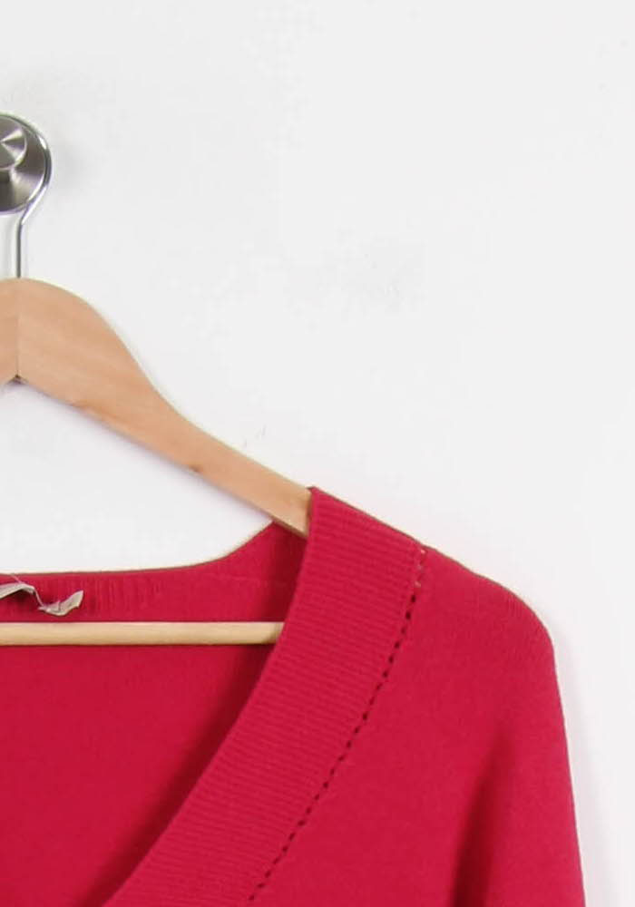 Pull Rose - Taille XL/42 de la marque La Fée Maraboutée | PARAD53501 - Vendu par Paradigme - Image 3