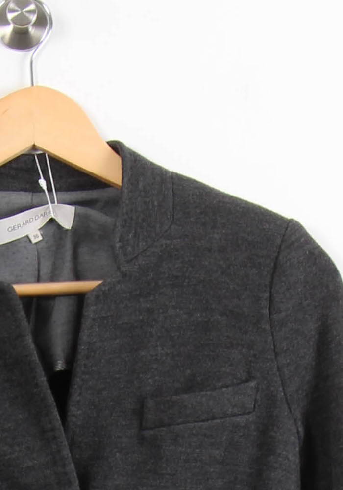 Blazer Gris - Taille S/36 de la marque Gerard Darel | PARAD64206 - Vendu par Paradigme - Image 3