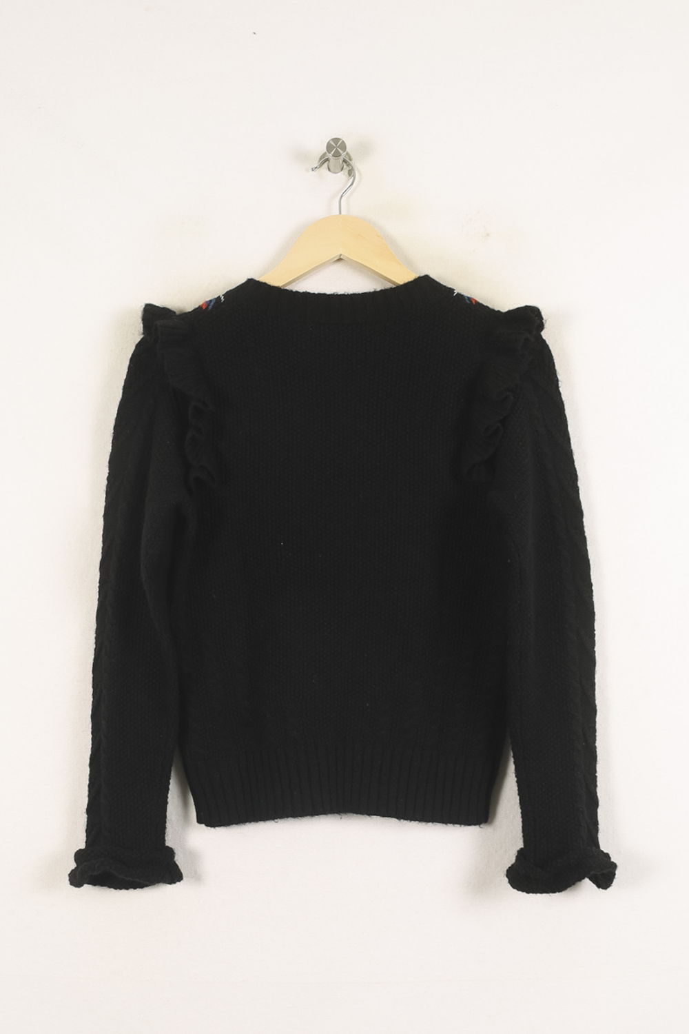 Pull Noir - Taille S/36 de la marque Derhy | PARAD56331 - Vendu par Paradigme - Image 4