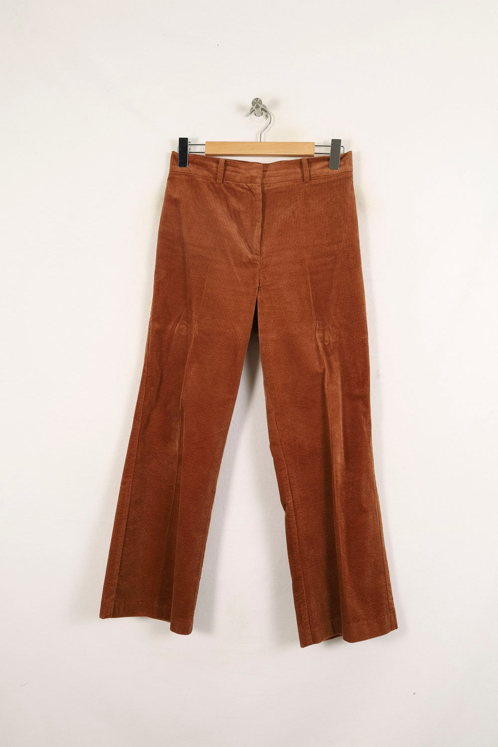 Pantalon En Velours Marron - Taille M/38 de la marque Sessùn | PARAD71715 - Vendu par Paradigme - Image 2