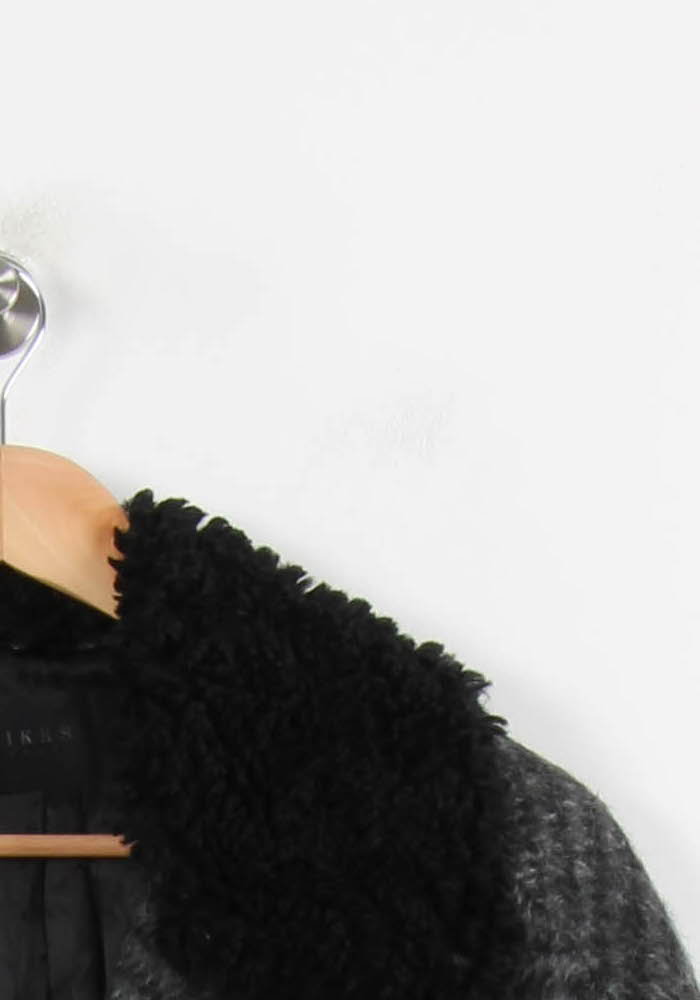 Manteau Noir - Taille M/38 de la marque IKKS | PARAD50813 - Vendu par Paradigme - Image 3