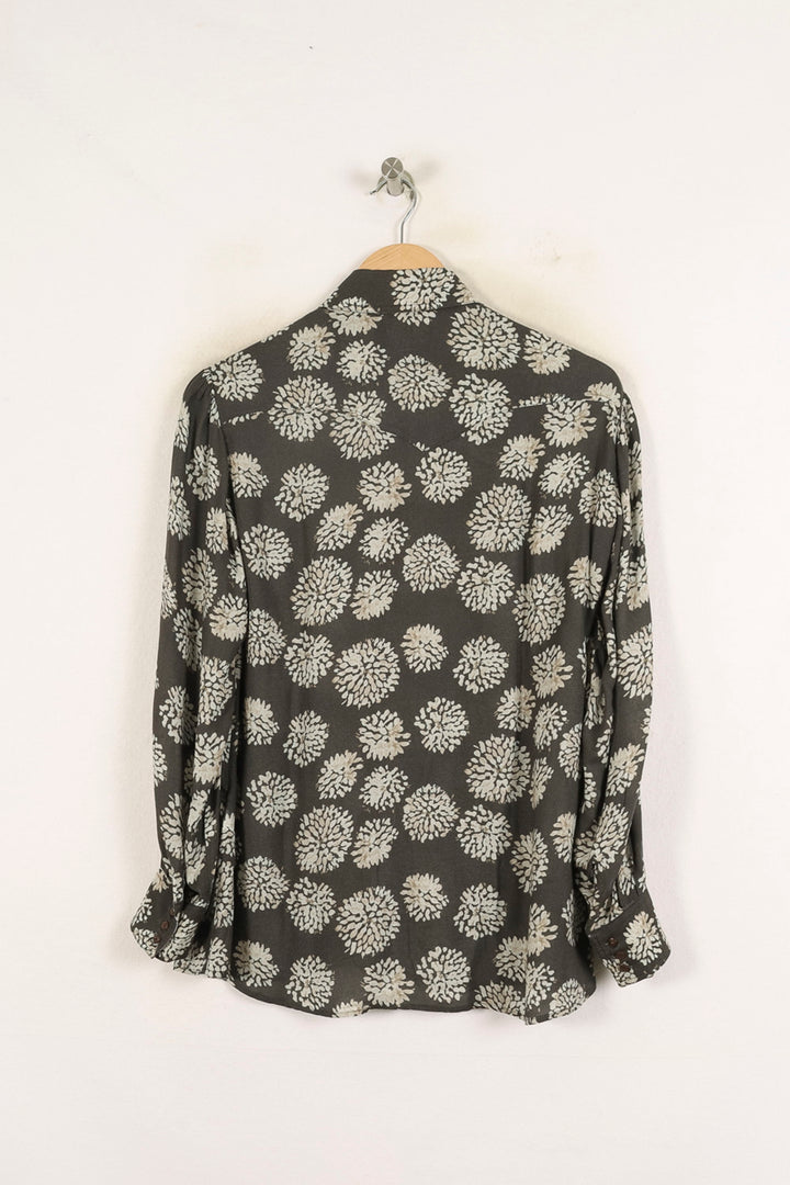 Chemise Noire et Blanche - Taille M/38 de la marque Diega | PARAD71686 - Vendu par Paradigme - Image 4