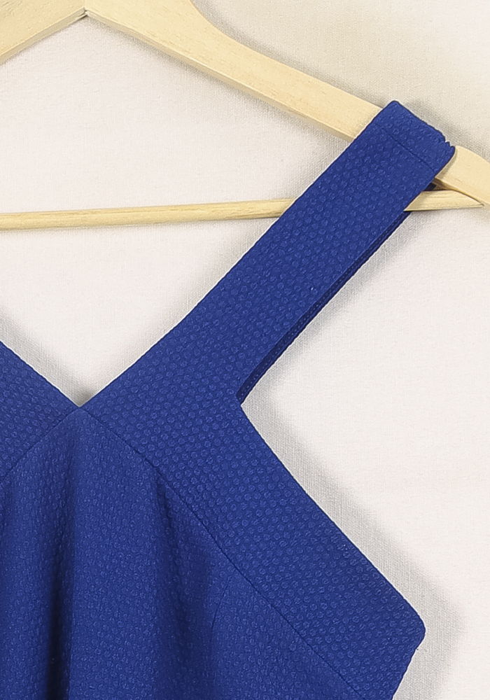 Robe Midi Bleue - Taille L/40 de la marque Sandro | PARAD45099 - Vendu par Paradigme - Image 3