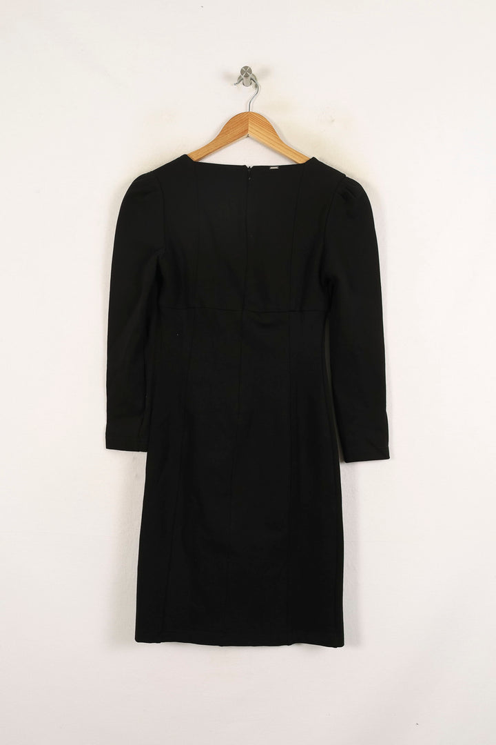 Robe Midi Noire - Taille XS/34 de la marque IKKS | PARAD73182 - Vendu par Paradigme - Image 4