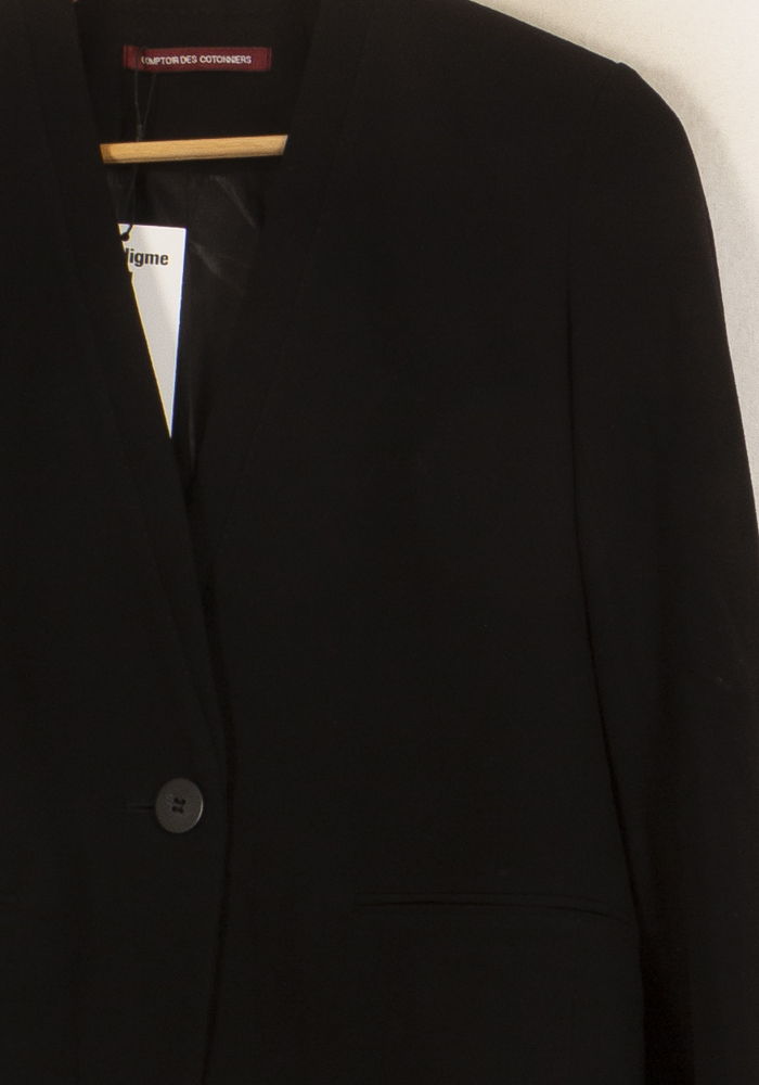 Veste Noire - Taille XS/34 de la marque Comptoir des Cotonniers | PARAD45030 - Vendu par Paradigme - Image 3