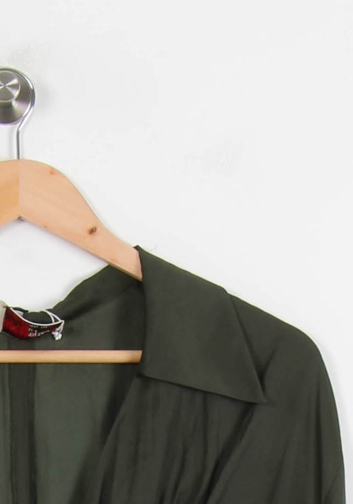 Robe Midi Verte - Taille M/38 de la marque Zadig&Voltaire | PARAD62695 - Vendu par Paradigme - Image 3