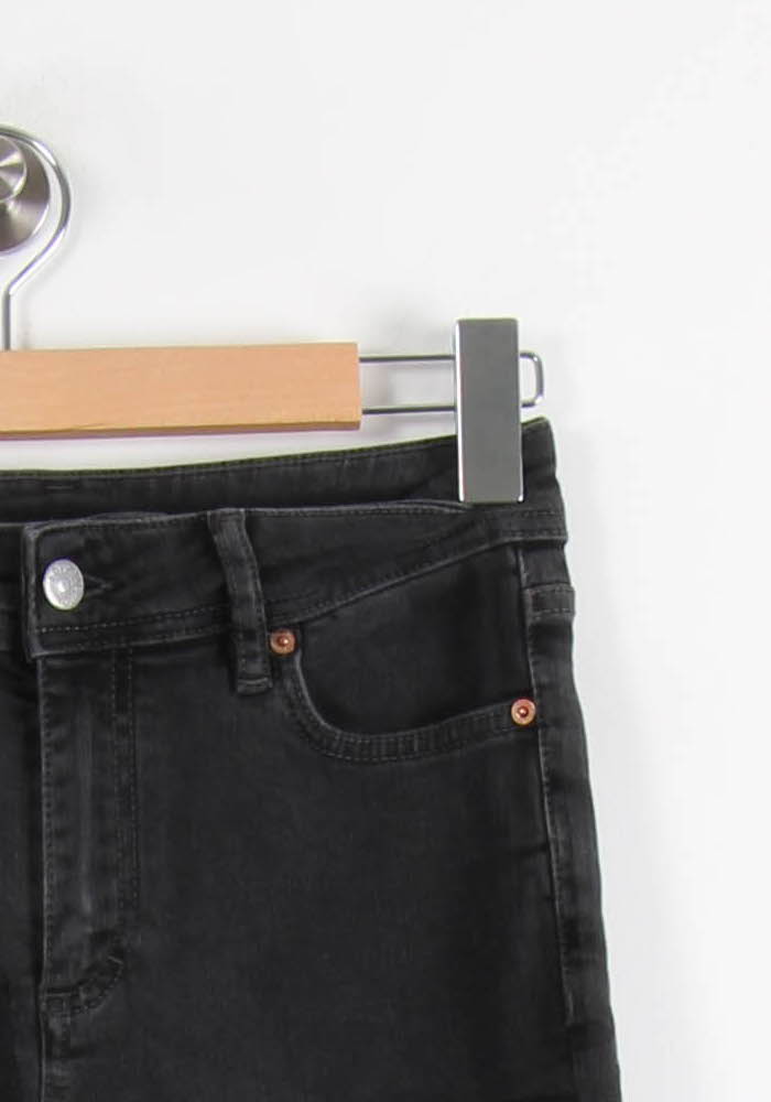 Jean Slim Noir - Taille S/36 de la marque Acne Studios | PARAD66608 - Vendu par Paradigme - Image 3