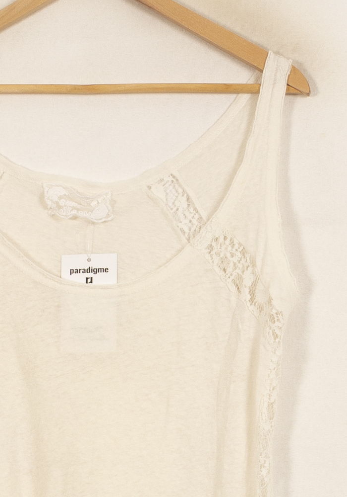 Débardeur Blanc - Taille T.U. de la marque Suncoo | PARAD51472 - Vendu par Paradigme - Image 3
