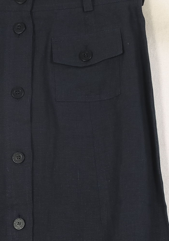 Jupe Courte Bleue - Taille S/36 de la marque Ines de la Fressange Paris | PARAD67929 - Vendu par Paradigme - Image 3