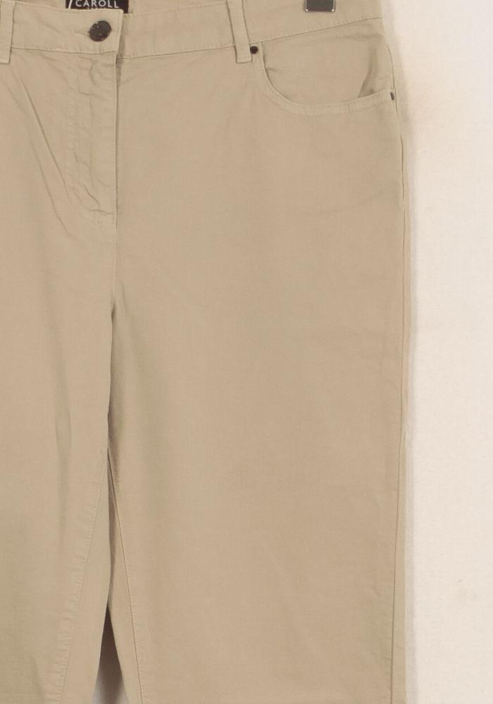 Jean Beige - Taille M/38 de la marque Caroll | PARAD63995 - Vendu par Paradigme - Image 3
