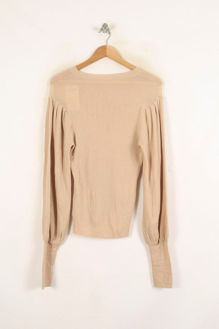 Pull Beige - Taille S/36 de la marque Bérénice | PARAD73253 - Vendu par Paradigme - Image 4