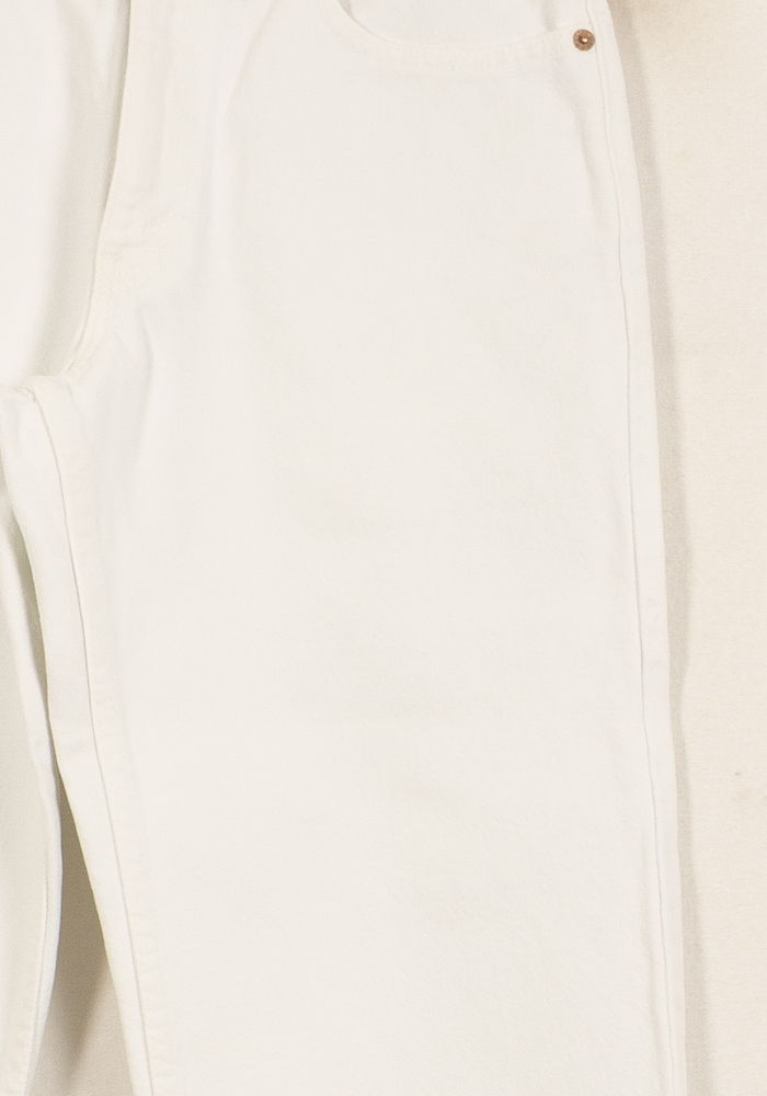Jean Droit Blanc - Taille S/36 de la marque Levi's | PARAD38055 - Vendu par Paradigme - Image 3