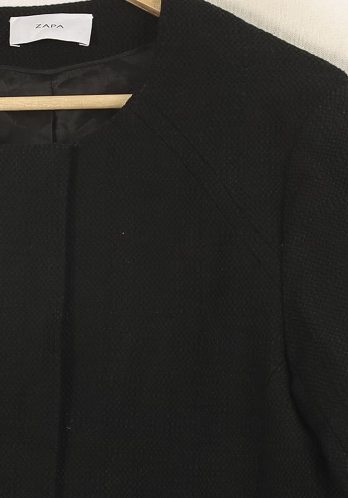 Manteau Noir - Taille L/40 de la marque ZAPA | PARAD51314 - Vendu par Paradigme - Image 3