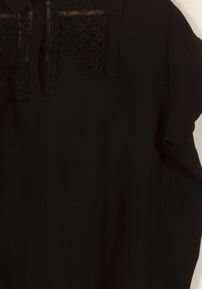 Blouse Noire - Taille M/38 de la marque The Kooples | PARAD44766 - Vendu par Paradigme - Image 3