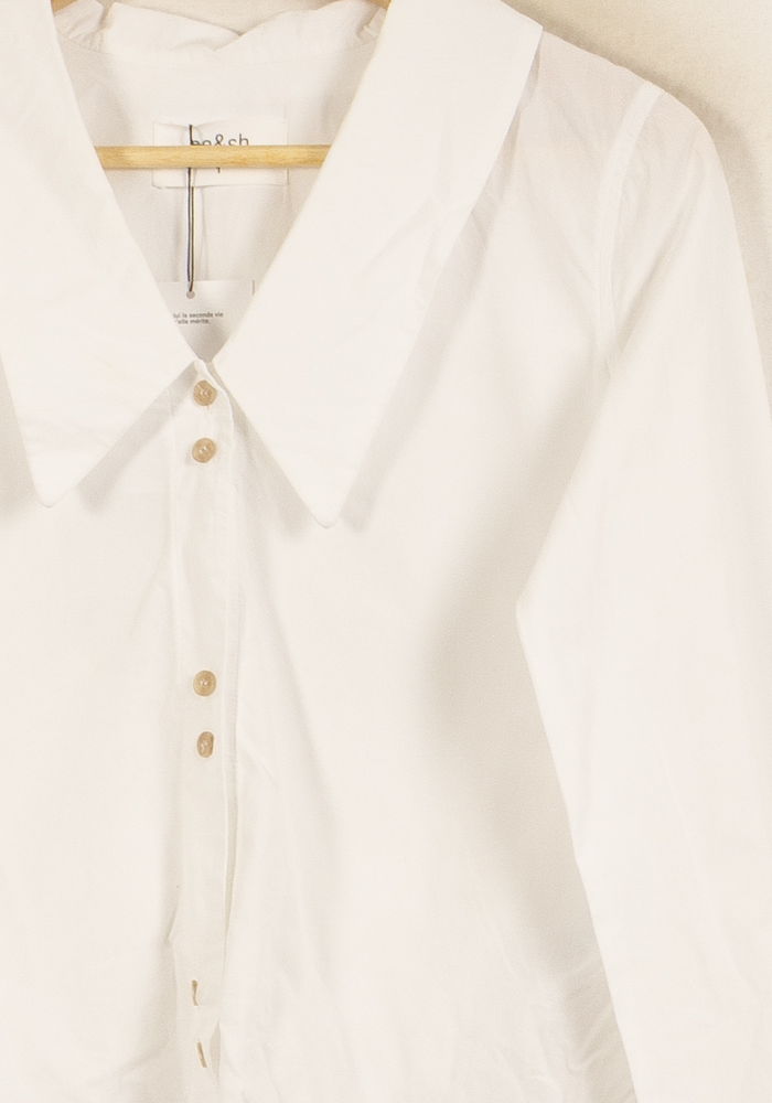 Chemise Blanche - Taille S/36 de la marque ba&sh | PARAD38015 - Vendu par Paradigme - Image 3