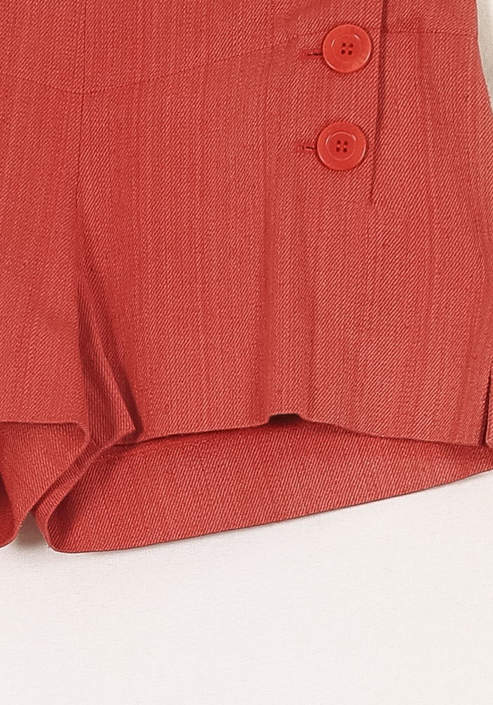Short Rouge - Taille S/36 de la marque Ines de la Fressange Paris | PARAD69037 - Vendu par Paradigme - Image 3