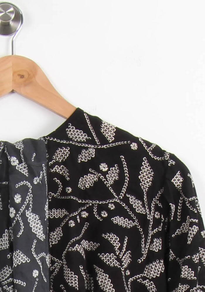 Robe noire à motifs - Taille XS/34 de la marque Isabel Marant étoile | PARAD47702 - Vendu par Paradigme - Image 3
