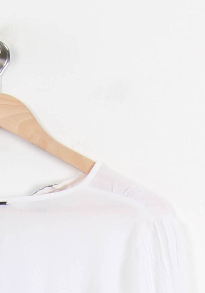 Blouse blanche - Taille S/36 de la marque IKKS | PARAD48488 - Vendu par Paradigme - Image 3