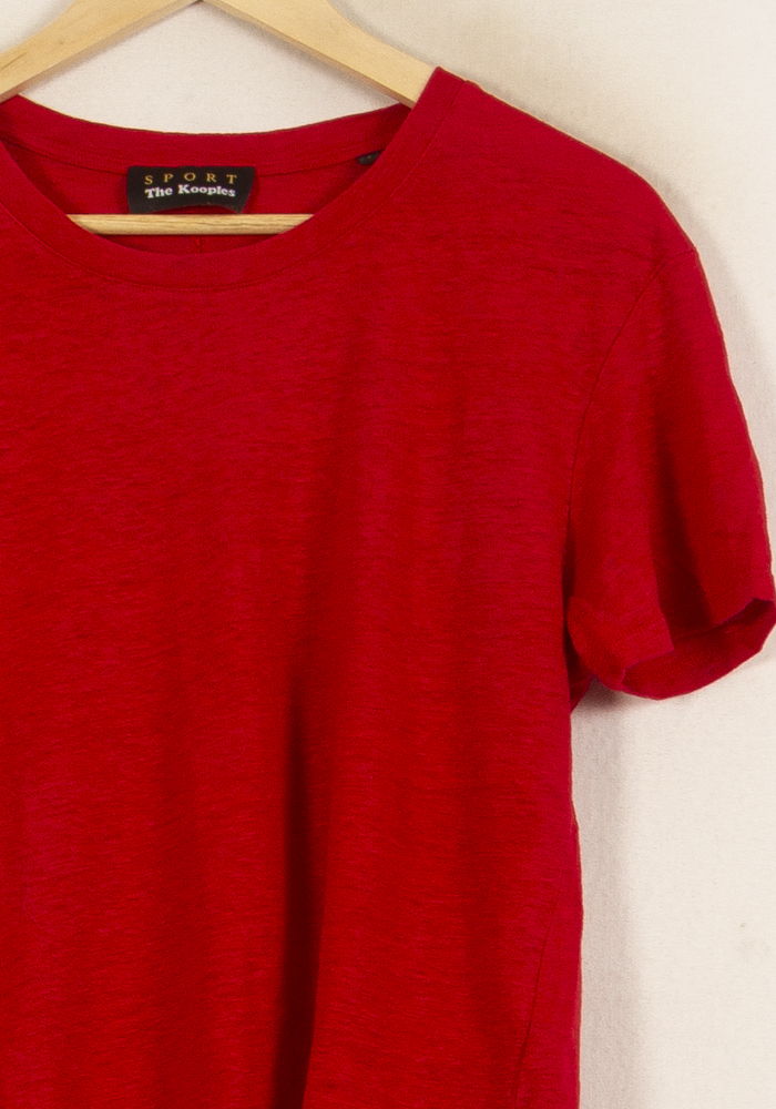 Tee-shirt Rouge - Taille L/40 de la marque The Kooples | PARAD53579 - Vendu par Paradigme - Image 3