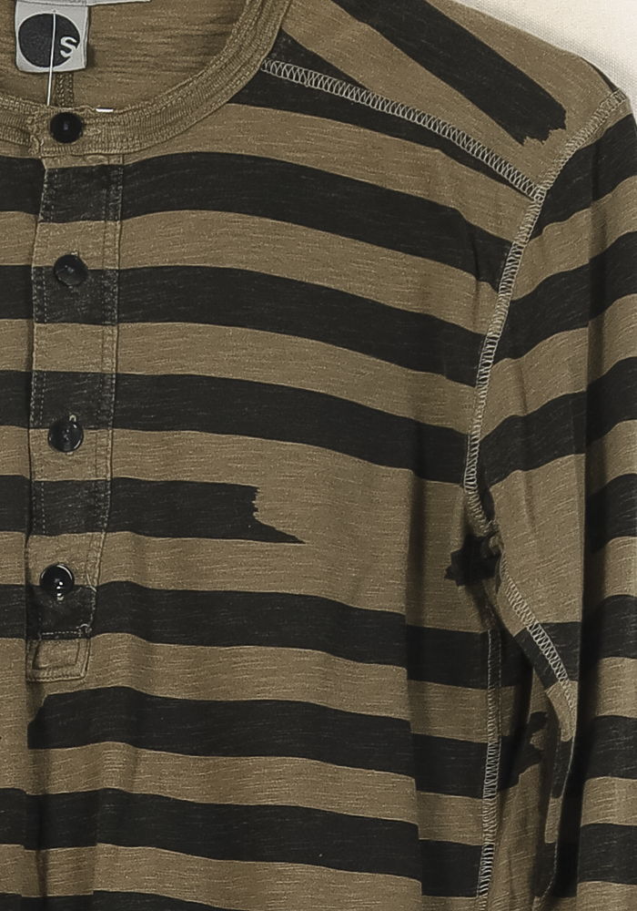 Henley Marron et Noir - Taille S/36 de la marque Levi's | PARAD53932 - Vendu par Paradigme - Image 3