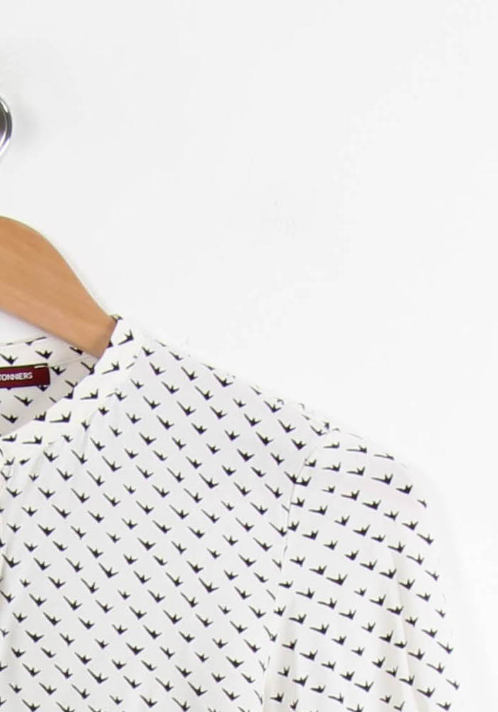 Blouse Blanche et Noire - Taille S/36 de la marque Comptoir des Cotonniers | PARAD66555 - Vendu par Paradigme - Image 3