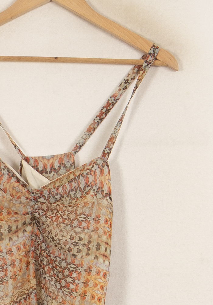 Débardeur Orange et Beige - Taille S/36 de la marque IKKS | PARAD65306 - Vendu par Paradigme - Image 3