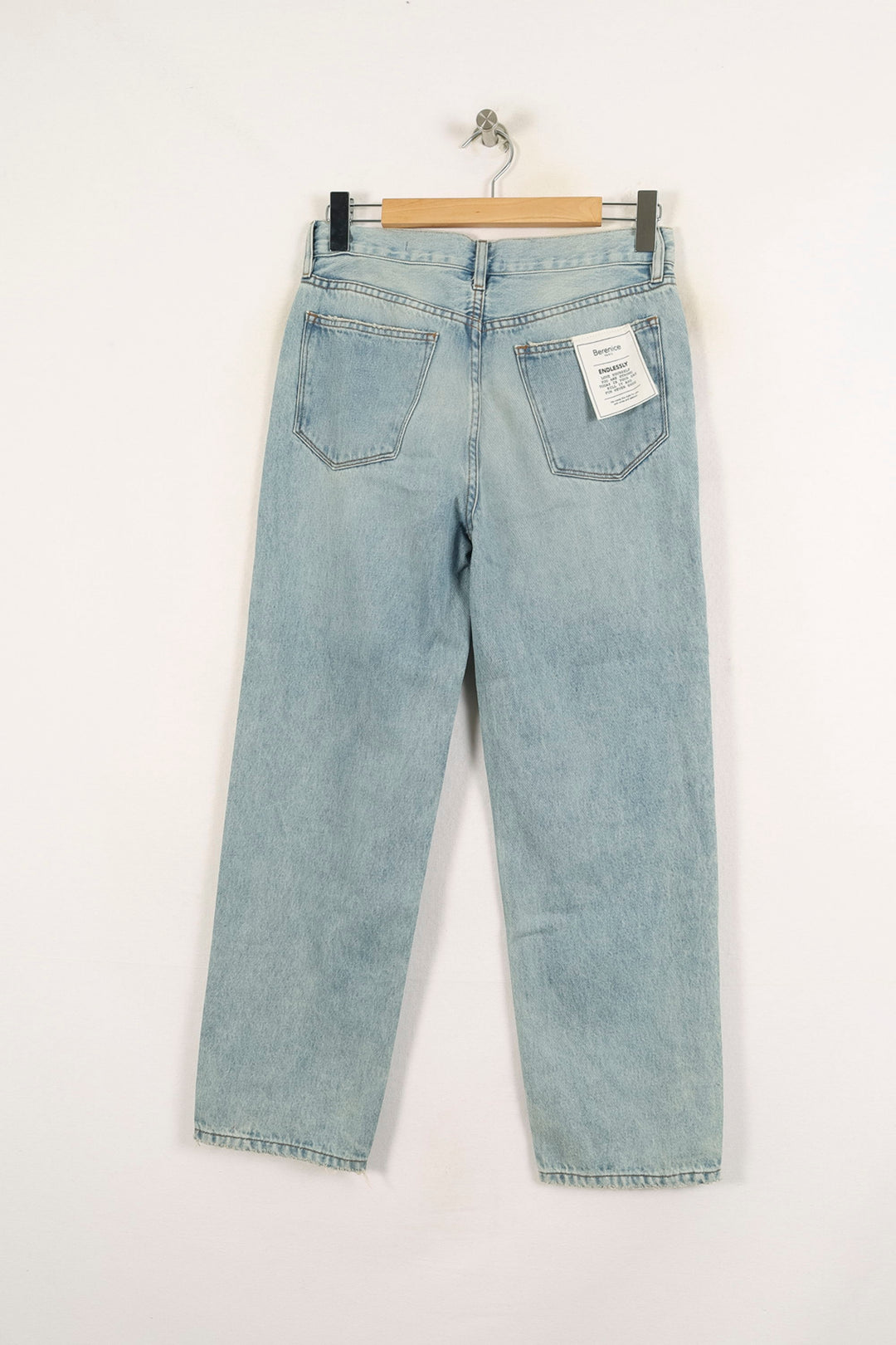 Jean Droit Bleu - Taille S/36 de la marque Bérénice | PARAD72628 - Vendu par Paradigme - Image 4