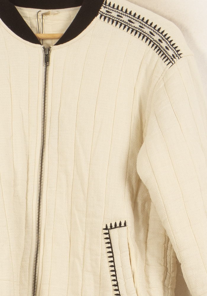 Blouson Blanc et Noir - Taille S/36 de la marque Ekyog | PARAD45018 - Vendu par Paradigme - Image 3