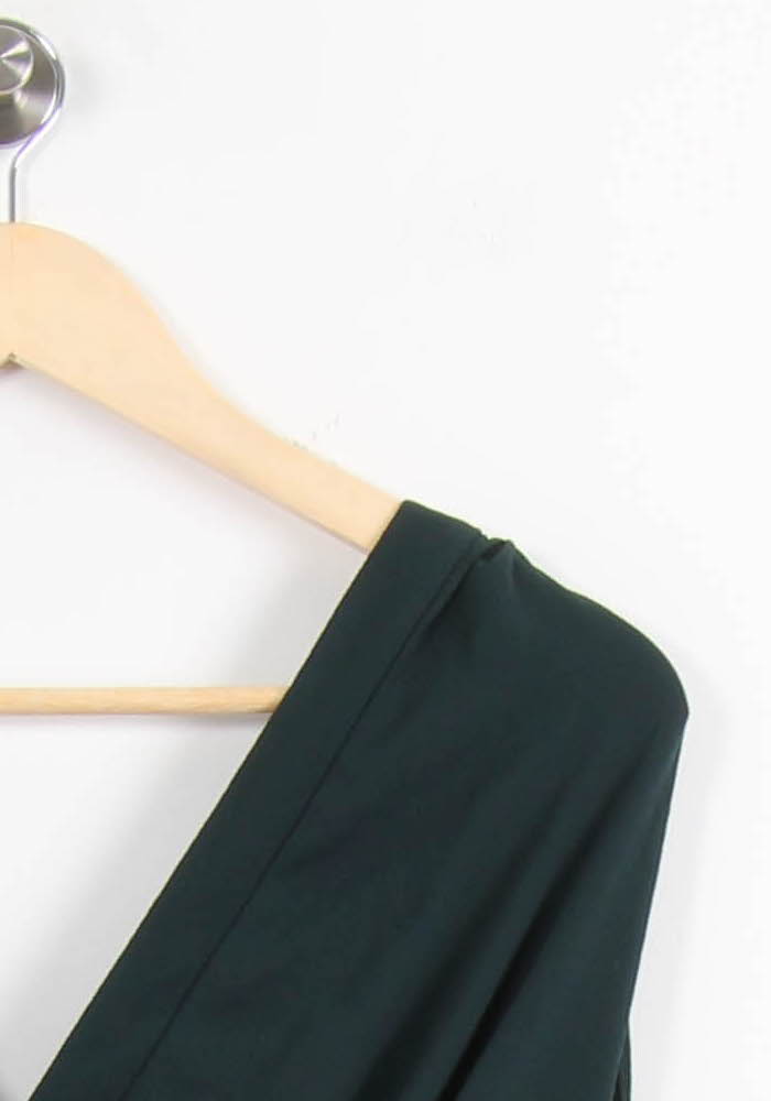 Robe Drapée Verte - Taille M/38 de la marque IKKS | PARAD65204 - Vendu par Paradigme - Image 3
