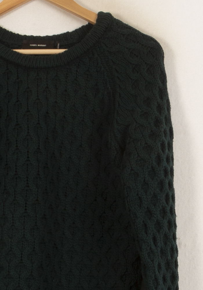 Pull Vert - Taille S/36 de la marque Isabel Marant | PARAD66472 - Vendu par Paradigme - Image 3