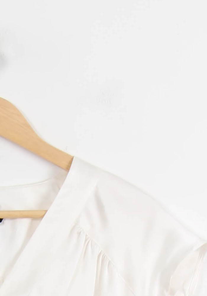 Blouse Blanche - Taille XS/34 de la marque Caroll | PARAD67598 - Vendu par Paradigme - Image 3