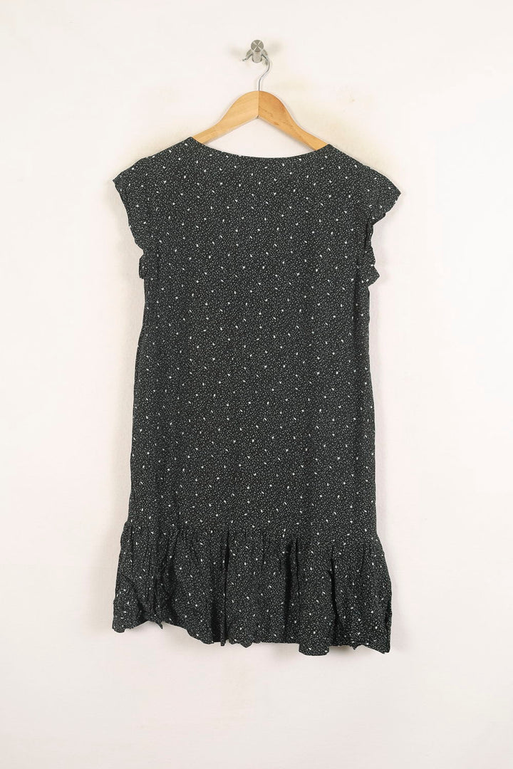 Robe Courte Noire à Pois Blancs - Taille S/36 de la marque Bérénice | PARAD73319 - Vendu par Paradigme - Image 4