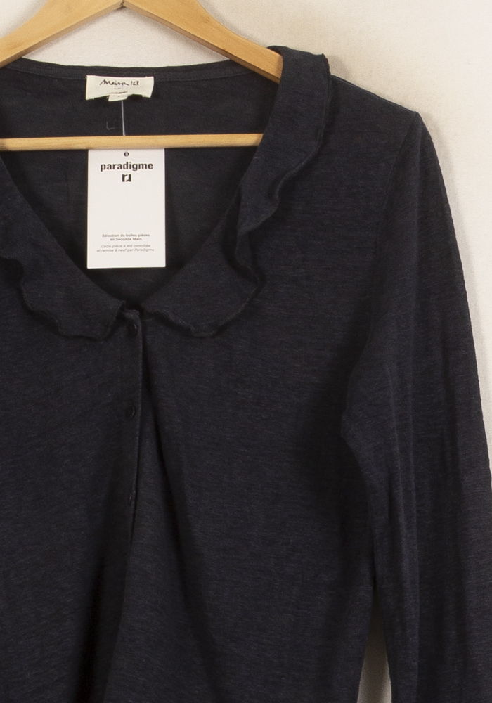 Blouse Bleue - Taille S/36 de la marque Maison 123 | PARAD64120 - Vendu par Paradigme - Image 3