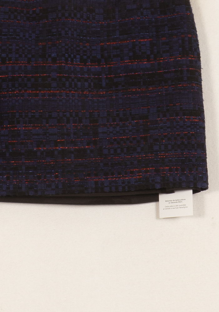Jupe Courte Bleue - Taille XL/42 de la marque Sessùn | PARAD63796 - Vendu par Paradigme - Image 3