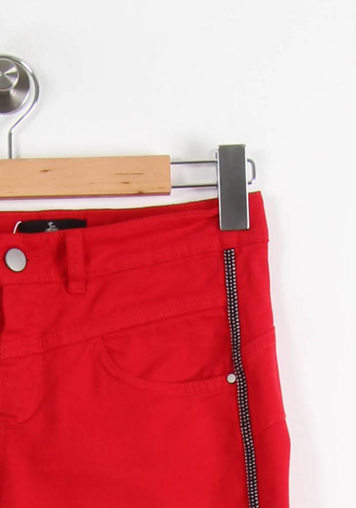 Jean Rouge - Taille XS/34 de la marque One Step | PARAD66590 - Vendu par Paradigme - Image 3