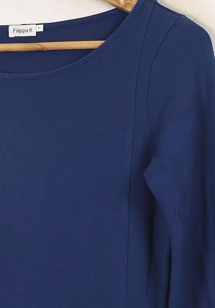 Robe Droite Bleue - Taille S/36 de la marque Filippa K | PARAD53922 - Vendu par Paradigme - Image 3