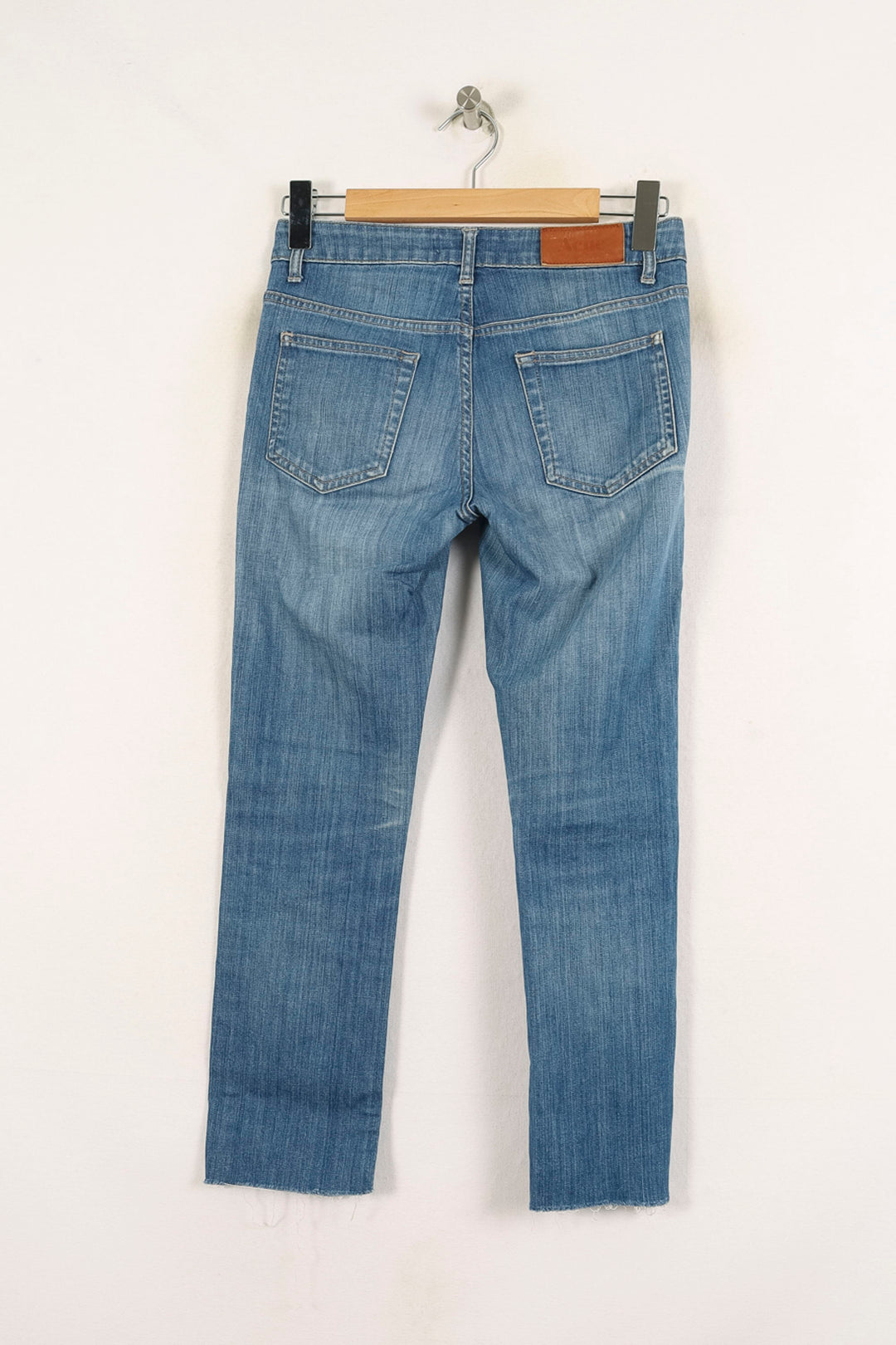 Jean Droit Bleu - Taille S/36 de la marque Acne Studios | PARAD73154 - Vendu par Paradigme - Image 4