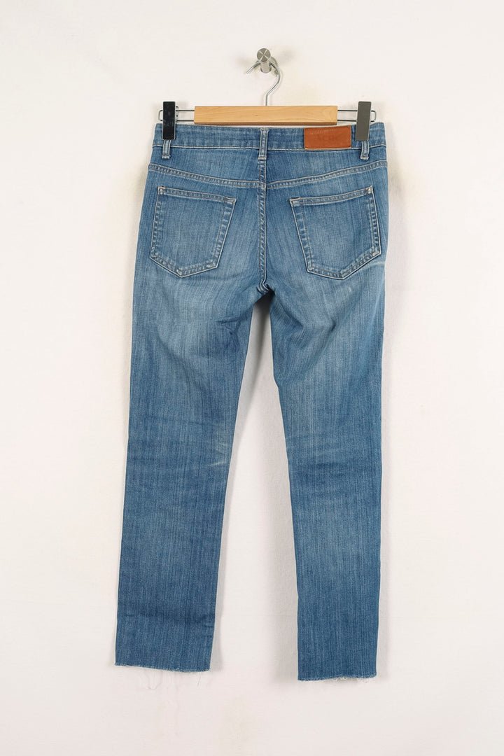 Jean Droit Bleu - Taille S/36 de la marque Acne Studios | PARAD73154 - Vendu par Paradigme - Image 4