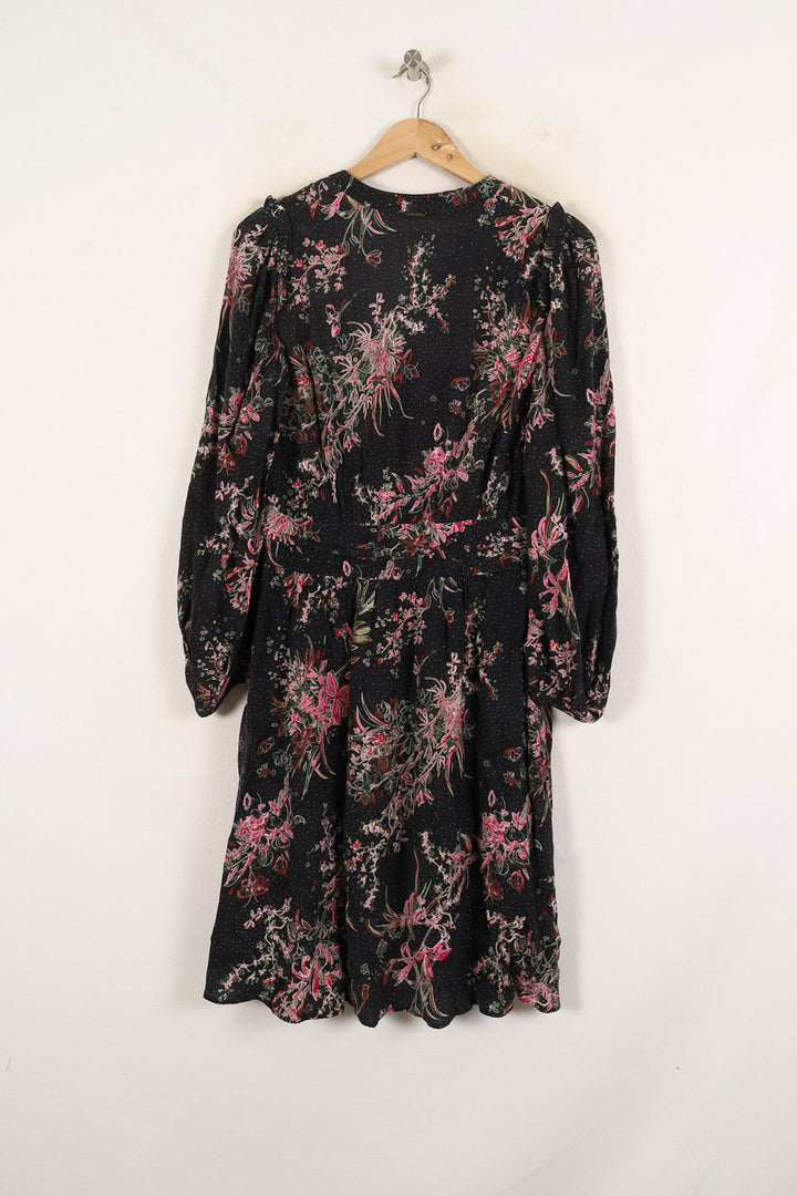 Robe Midi Noire et Rose - Taille M/38 de la marque One Step | PARAD73183 - Vendu par Paradigme - Image 4
