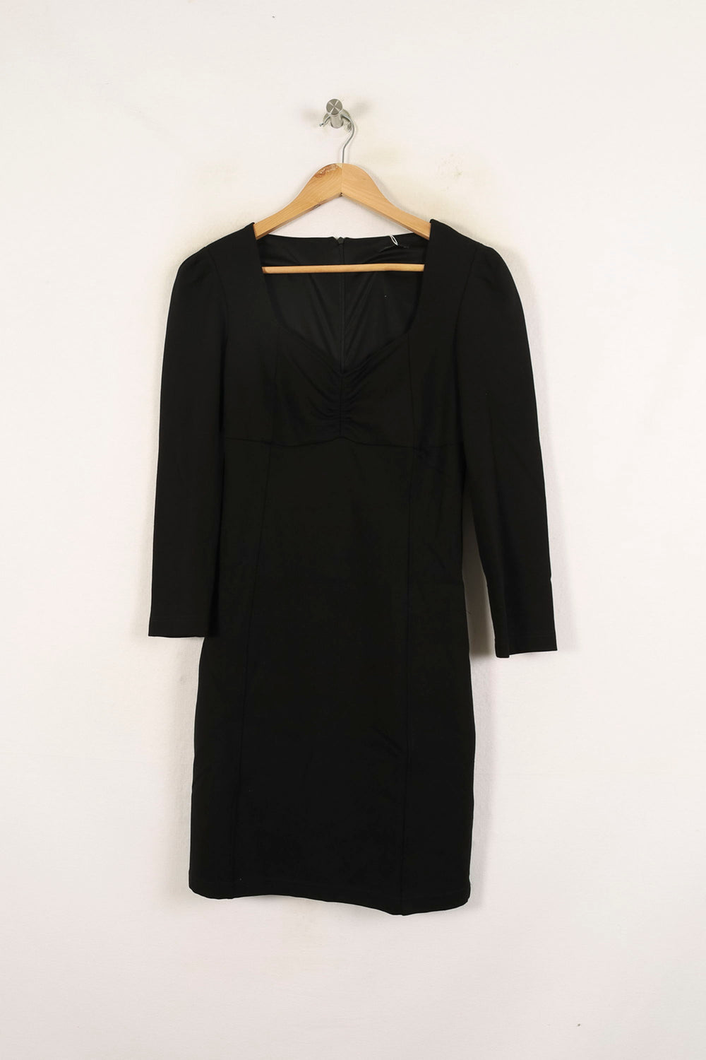 Robe Manche Longue Noire - Taille S/36 de la marque IKKS | PARAD73198 - Vendu par Paradigme - Image 2