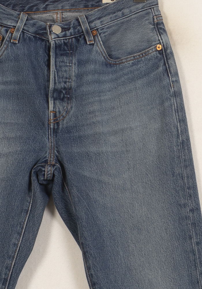 Jean Droit Bleu - Taille M/38 de la marque Levi's | RVLI1031 - Vendu par Paradigme - Image 3