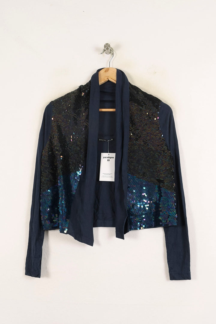 Cardigan Bleu - Taille S/36 de la marque Bérénice | PARAD72661 - Vendu par Paradigme - Image 2