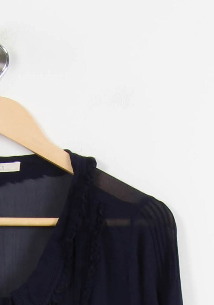Robe Courte Bleue - Taille M/38 de la marque Sessùn | PARAD50667 - Vendu par Paradigme - Image 3
