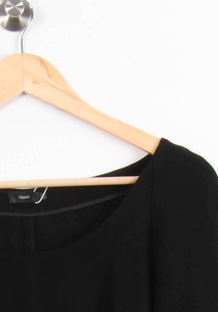 Robe Midi Noire - Taille S/36 de la marque Filippa K | PARAD64928 - Vendu par Paradigme - Image 3