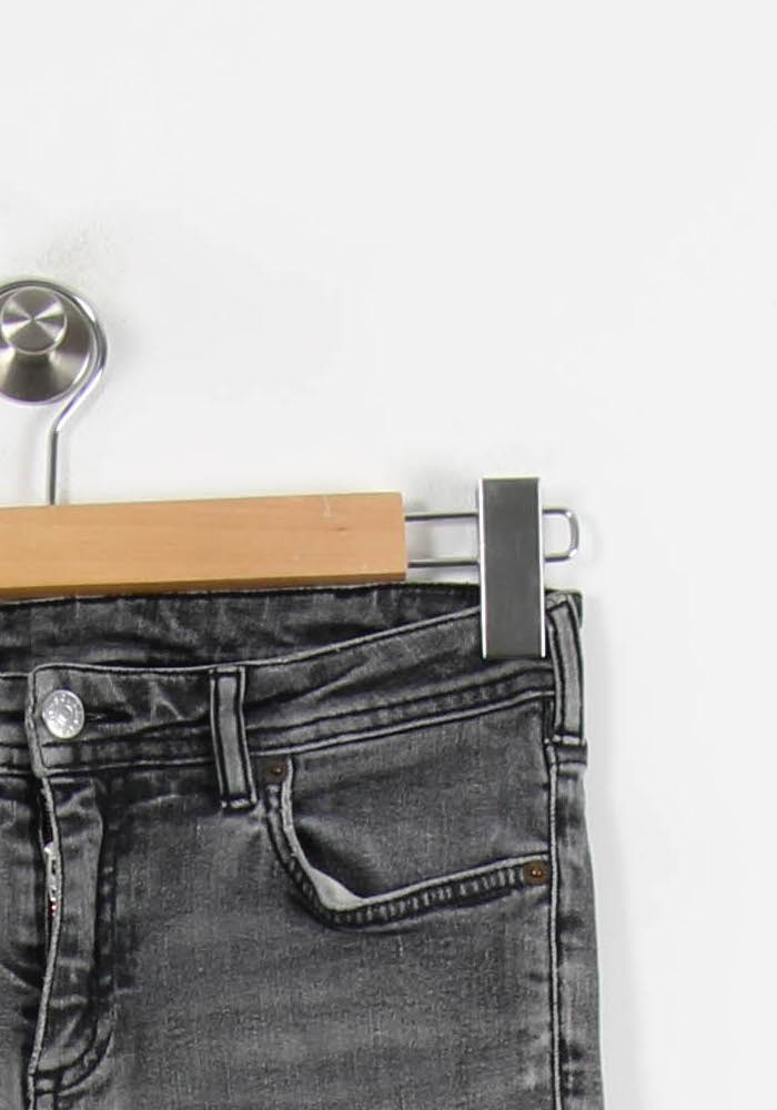 Jean Slim Gris - Taille XS/34 de la marque Acne Studios | PARAD69155 - Vendu par Paradigme - Image 3