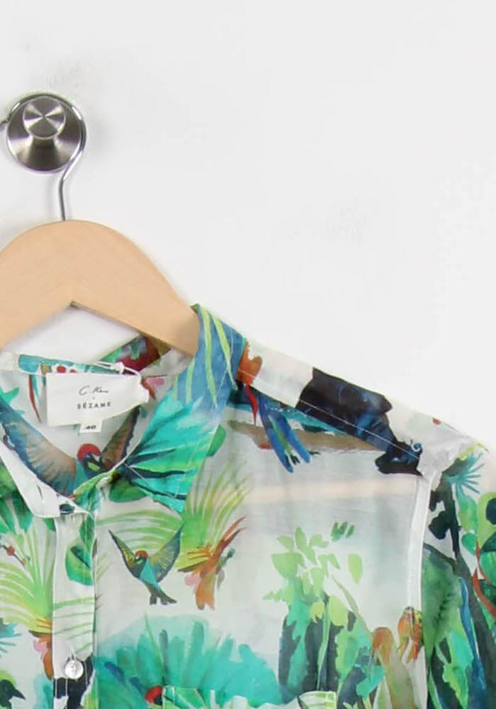 Chemise Multicolore - Taille L/40 de la marque Sézane | PARAD67242 - Vendu par Paradigme - Image 3