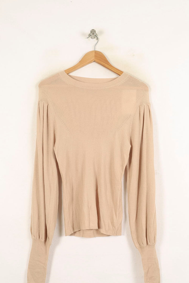Pull Beige - Taille S/36 de la marque Bérénice | PARAD73253 - Vendu par Paradigme - Image 2