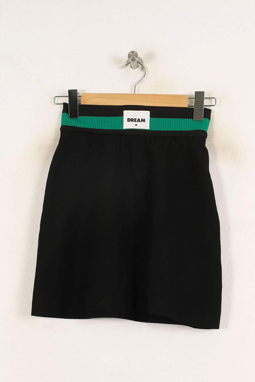 Jupe Courte Noire et Verte - Taille S/36 de la marque Maje | PARAD73152 - Vendu par Paradigme - Image 2